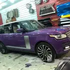 رش مطفي وتجليد سيارات ورش جنوط 
