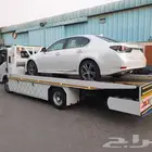 سطحة لنقل سيارات ودراجات الى جميع دول الخليج