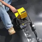 لحام مشمع Hdpe   لحام شيت البلاستيك