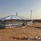 خيام بيض بيوت شعر
