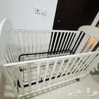 سرير اطفال مع مرتبة