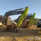الايجار بوكلينات وجميع المعدات الثقيله شهري يومي قطاع