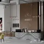 ابواب وطاولات وغرف نوم وخزاين واعمال الديكورات الخشبيه