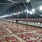 تاجير اخيام وبيوت شعر ودفايات ومكيفات وكراسي وطولات