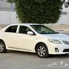 ) تم البيع (تويوتا كرولا 2013 نص فل ممشى قليل (تم البيع )