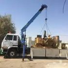سطحه ونش بوم تراك 7 طن للايجار