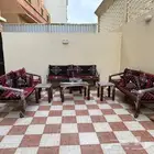 جلسات خارجية كراسي حديد كويتية المركاز
