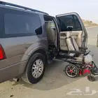 كرسي سيارة لذوي الاحتياجات الخاصة وكبار السن او كرسي معاقين