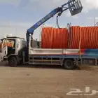 المعدات الثقيله رافعات شوكيه كرينات صاطحات خمسه طن