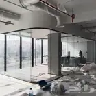 زجاج سكريت وجهات محلات تقسيم مكاتب حمامات شاور
