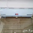 متخصص تركيب جميع الستائر الهوائية على الزجاج مع الفرام حديد