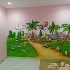 خطاط ورسام مدارس.استكرات.خط عربي.فلل قصور مهرجان