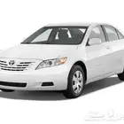 مطلوب سيارة صغيره بحجم الكامري وماشابهها اوتوماتيك