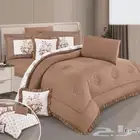 لحاف 8 قطع وجهين فخم جده