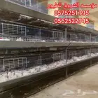 بطاريات واقفاص دجاج لاحم
