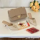 مجموعة شانيل شنطه  بوت مقاسات   ارواج متنوعه