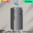 ثلاجة جنرال جولدي لون استيل و فضي-متوفر تقسيط تابي او تمارا