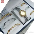 اطقم ساعات نسائيه متوفر سهرات واستيل ضمانه سنه فخامه وابداع