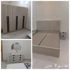 غرف نوم نفرين وطني 1900 ريال تركيب توصيل