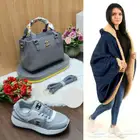 شال فرو تشوي فخم وراقي مع شنط نسائي فخمه وشوز بشكل راقي مرره