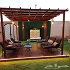 تنسيق حدائق وبيع اشجار وتيل