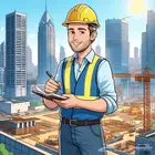 مهندس مدني حديث التخرج.