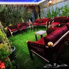 كراسي حديد جلسات خارجيه اثاث