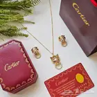 نص طقم ماركات مطليه ذهب عيار 21