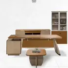 طقم مكتب حق مدير و كراسي دوار مودرن