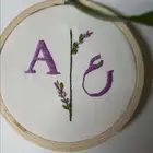 تطريز أعياد ميلاد وحروف