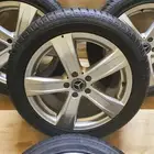 جنوط مرسيدس بانوراما S class 2012 مع كفرات نظيفه