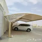 مظلات وسواتر مساكن العساف وجميع أعمال الحداده وبرجولات وبيوت