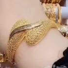 طقم مطلي ذهب