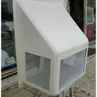 تركيب غطاء مكيف خارجي طارد الطيور شبك شباك