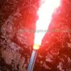 شعلة طلب النجدة النار الحمراء