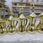دلال نحاس اصلي طقم خمس حبات