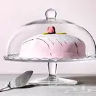 ARV BR LLOP حامل تقديم مع غطاء  زجاج شفاف  29 سم