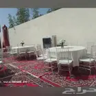 تاجير طاولات كراسي قهوجيين صبابين