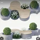 تنسيق حدائق احواض زرع طبيعي بي جده