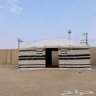 خيام بيوت شعر غرف خشب دورات مياه تجهيز مخيمات