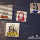 رسم بورتريه وجرافيتي لوحات
