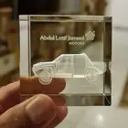 حفر 3d داخل الكريستال