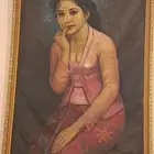 لوحه اثريه زيتيه نسخه وحيده بالعالم.