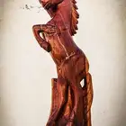 مجسم (جذع) حصان شغل يدوي نادر للبيع