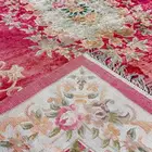 سجادة ازهار الربيع من الحرير بلون النادر للبيع