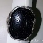 خاتم عقيق جزع يماني اصلي