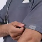 سكرب زي طبي رصاصي غامق رجالي