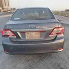 كرولا2013 قير تماتيك قير مكينه شاصي شرط البدي فيه رش متفرق