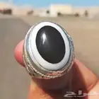 خاتم العين عقيق يماني سليماني ملكي