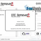 V2.5.6 DTCRemover2 لازالة كودات الاعطال بالماكينة والجير